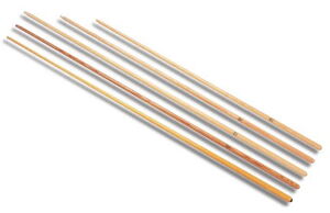 Hilfs Queues in verschiedenen Längen und Hölzern