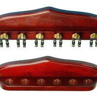 Wand Queue Halter CLUB Messing