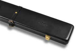 Lederkoffer Schwarz nah