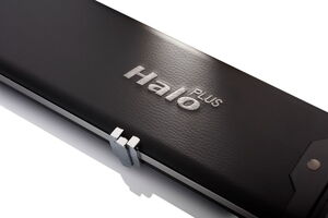 HALO PLUS Schwarz Extrabreit dreiviertel