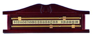 Mahagoni Snooker Score Board ECONOMY klein