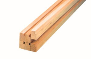 Vorgefräste Bandenfutter Blöcke