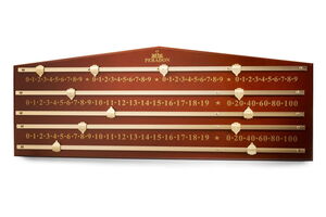 Mahagoni Snooker Score Board